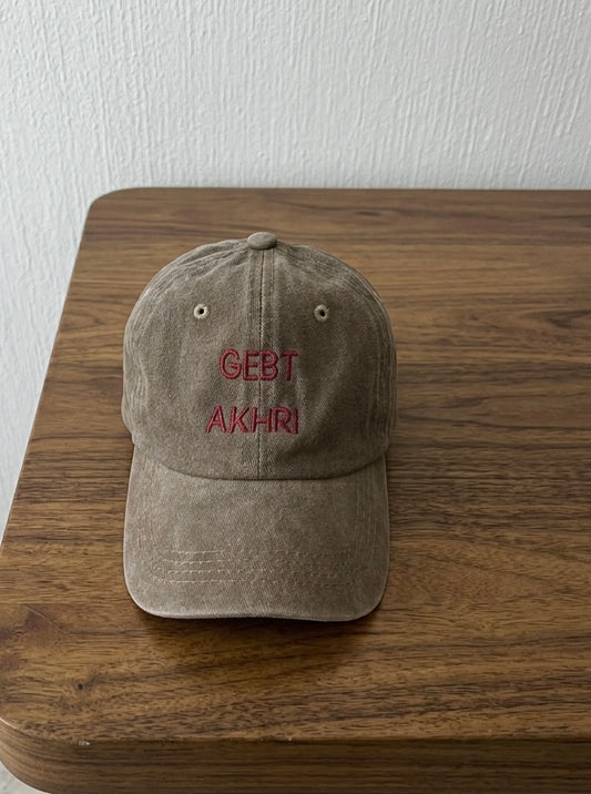 Gebt Akhri Washed Cap