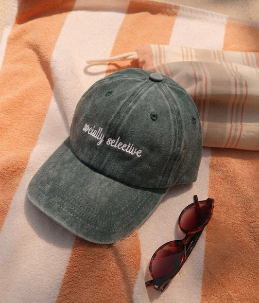 Socially Selective Washed Cap