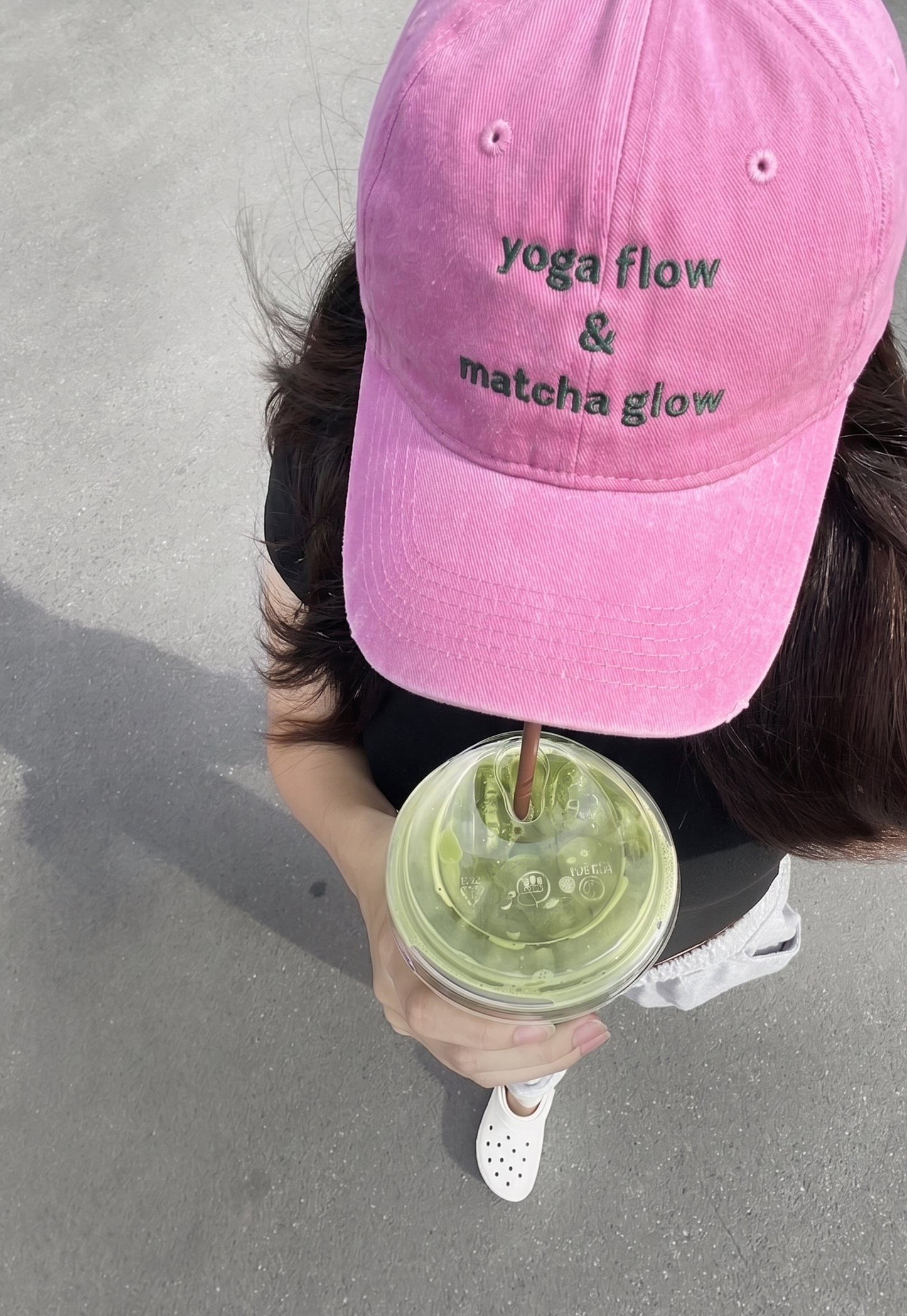Yoga Flow & Matcha Glow Washed Cap