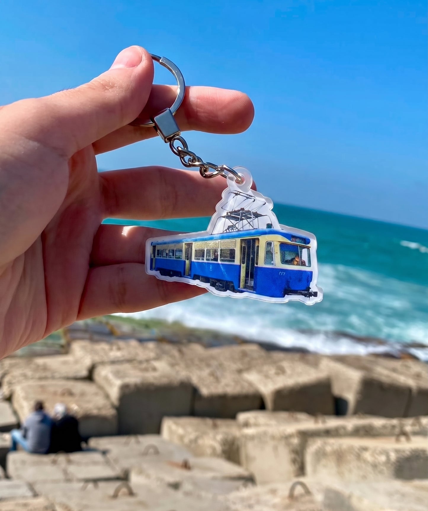 Alexandria Tram Keychain