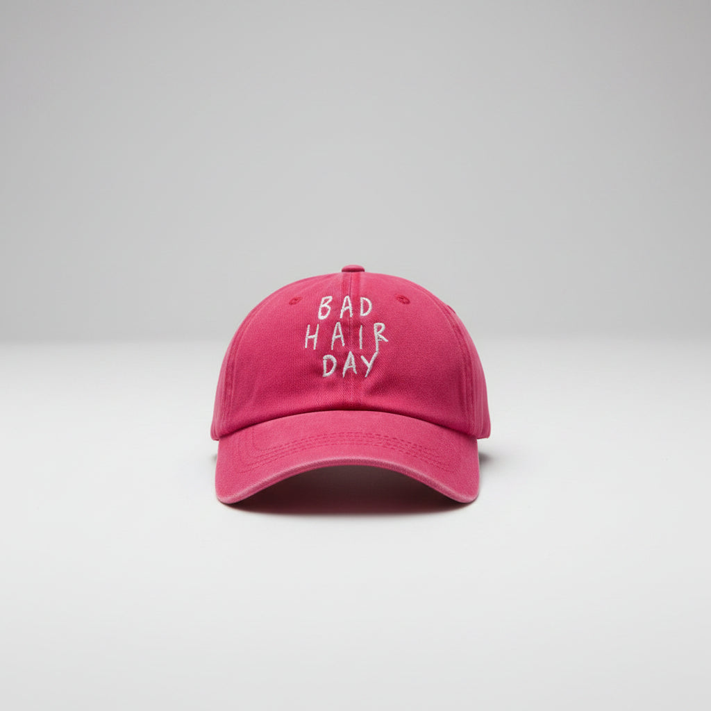 Bad Hair Day Washed Cap