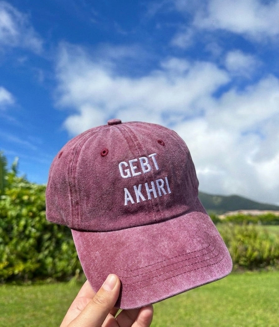 Gebt Akhri Washed Cap