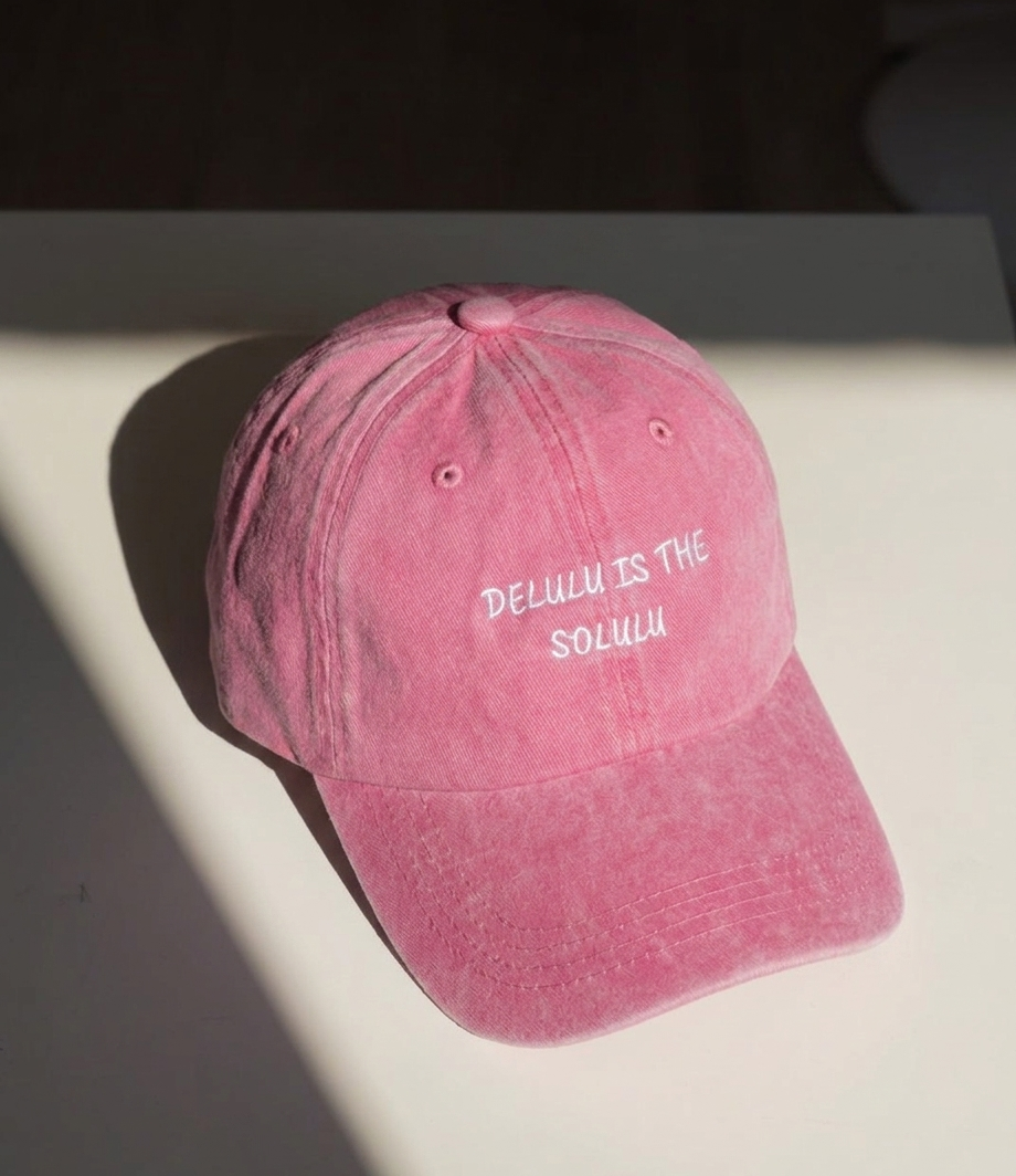 Delulu Washed Cap